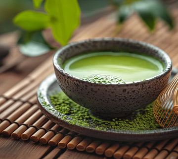 Preparing matcha ceremonial grade